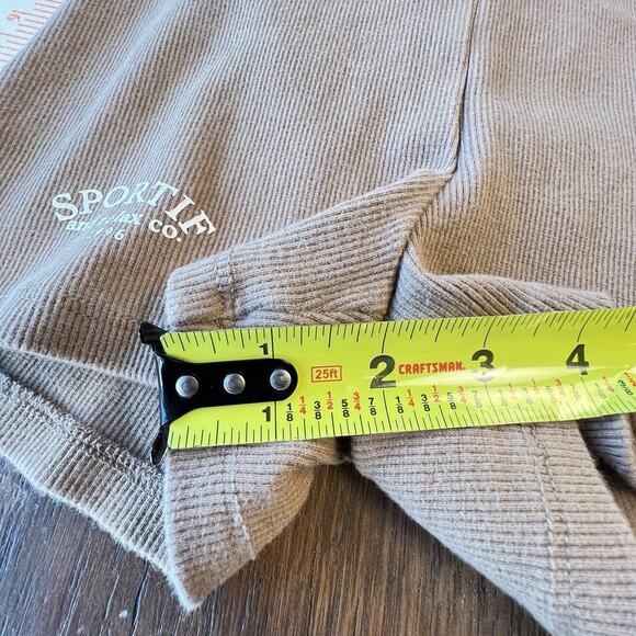 Princess Polly Shorts Women US 2 Tan Pull On Biker Shorts Stretchy Activewear - Picture 7 of 8